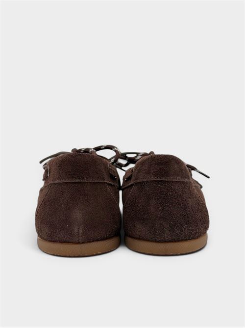 Mocassino vela velour t.moro IL LACCIO | 5120VELOURT.MORO/T.MORO
